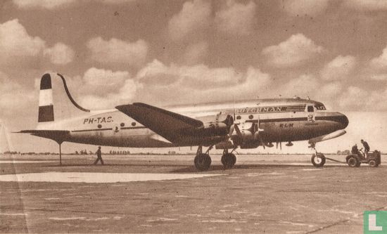 De PH-TAS "Schiedam" DC-4 - Afbeelding 1