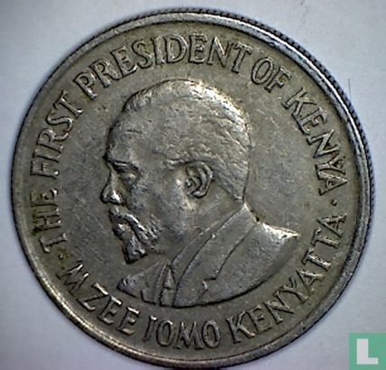 Kenya 50 cents 1973 - Image 2