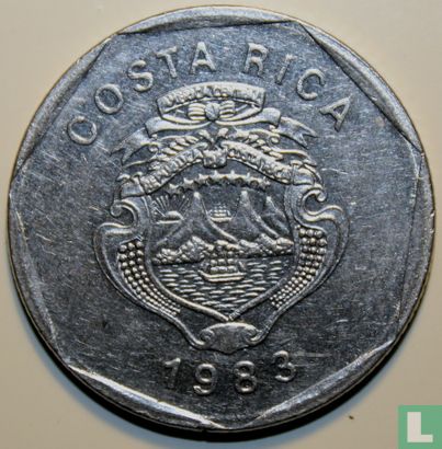 Costa Rica 5 colones 1983 - Afbeelding 1