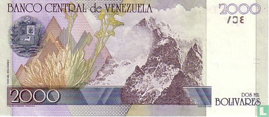 Venezuela 2,000 Bolívares 1998 - Image 2