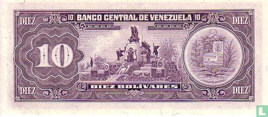 Venezuela 10 Bolívares 1986 - Image 2