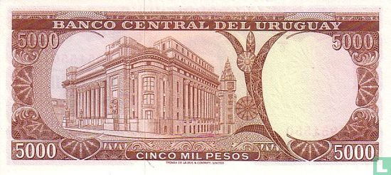 URUGUAY 5 Pesos - Image 2