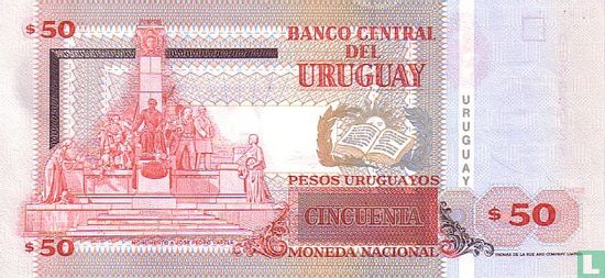 URUGUAY  50 Pesos uruguayos - Image 2