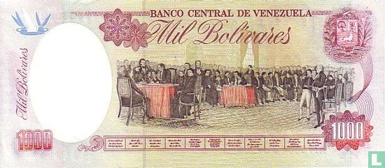 Venezuela 1000 Bolívares  - Image 2