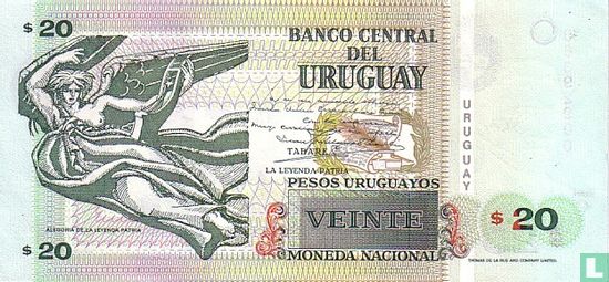 URUGUAY 20 EPSO uruguayos - Image 2