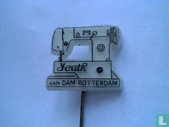 Youth Van Dam Rotterdam [zwart op wit]