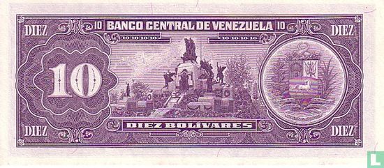 Venezuela 10 Bolívares 1992 - Image 2