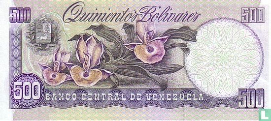 Venezuela 500 Bolívares 1990 - Image 2