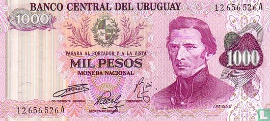URUGUAY 1 000 Pesos - Image 1