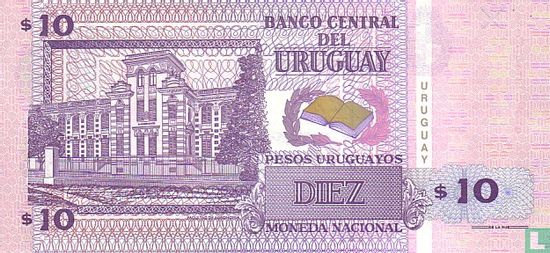 URUGUAY 10 Pesos uruguayos - Image 2