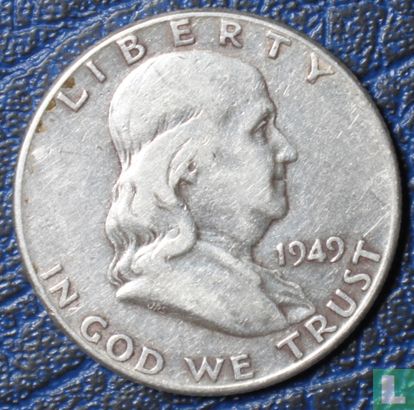 United States ½ dollar 1949 (without letter) - Image 1