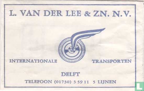 L. van der Lee & Zn. N.V. - Afbeelding 1