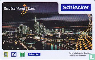 Deutschland Card  Frankfurt Skyline