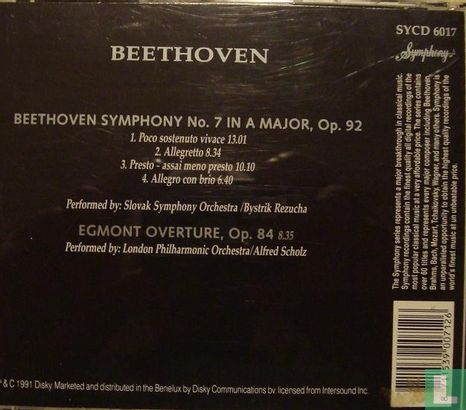 Symphony No. 7, Op.92/ Egmont Overture, Op.84 - Image 2