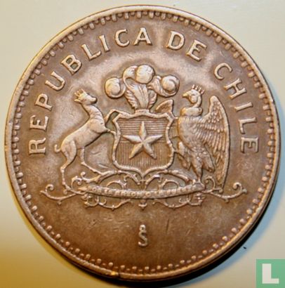 Chili 100 pesos 1989 - Afbeelding 2