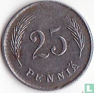 Finland 25 penniä 1943 (IJzer) - Afbeelding 2