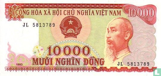 Viëtnam 10.000 Dong - Afbeelding 1