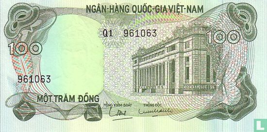 Sud-Vietnam 100 Dong - Image 1