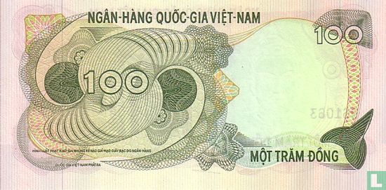Sud-Vietnam 100 Dong - Image 2