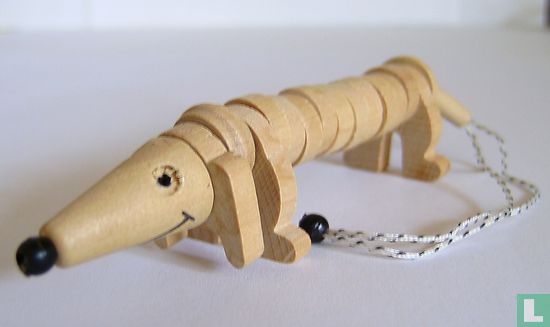 Wooden dog - Image 1