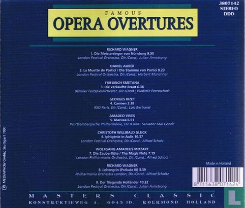 Famous Opera Overtures  - Afbeelding 2
