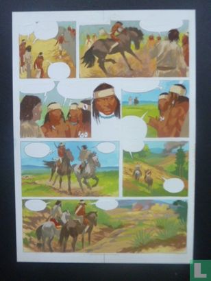 Inkleuring voor pagina indianenreeks Kresse - Image 1
