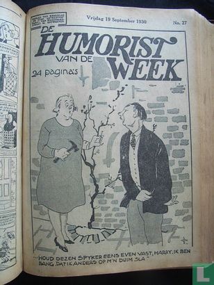 De humorist van de week [BEL] 27