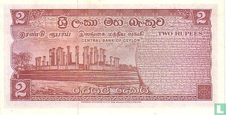 CEYLAN  2 Rupees - Image 2