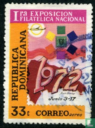 1. nationale Briefmarkenausstellung