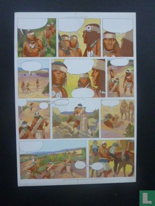 Inkleuring voor pagina indianenreeks Kresse - Afbeelding 1