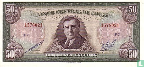 Chili 50 escudos (Eduardo Cano Quijada & Carlos Molina Orrego) - Image 1