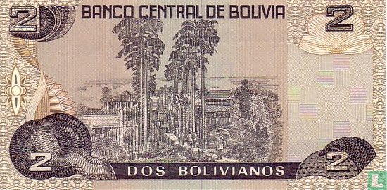 Bolivie 2 Bolivianos (série B) - Image 2