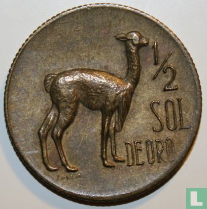 Peru ½ Sol de Oro 1968 (ohne JAS) - Bild 2