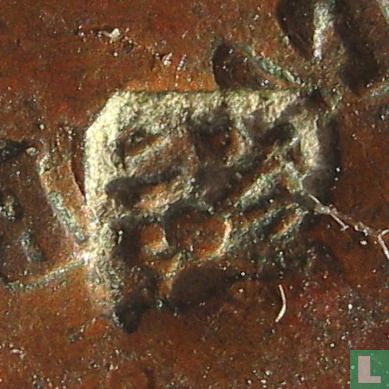 België 1 centime 1833 Monnaie Fictive, Vilvoorde (met klop) - Afbeelding 3
