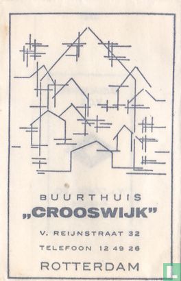 Buurthuis "Crooswijk" - Afbeelding 1