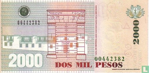 Colombia 2,000 Pesos 2005 - Image 2