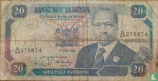 Kenia 20 Shillings - Bild 1
