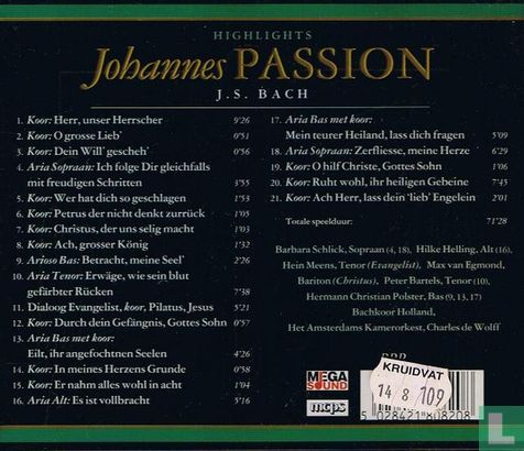 Johannes Passion(highlights) - Afbeelding 2