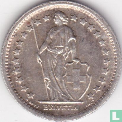 Zwitserland ½ franc 1966 - Afbeelding 2