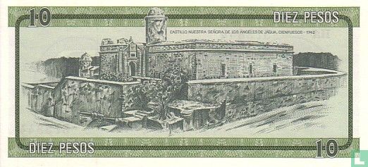 CUBA 10 Pesos  - Afbeelding 2