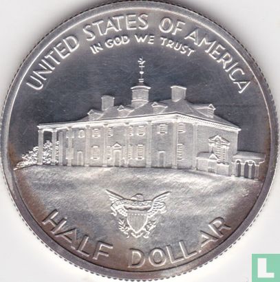 Verenigde Staten ½ dollar 1982 (PROOF) "250th anniversary Birth of George Washington" - Afbeelding 2