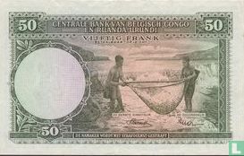 Congo belge 50 Francs - Image 2