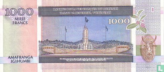 Burundi 1.000 Francs 2000 - Bild 2