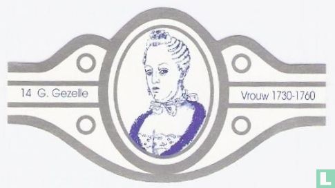 Vrouw 1730-1760 - Bild 1