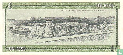 CUBA 1 Peso - Afbeelding 2