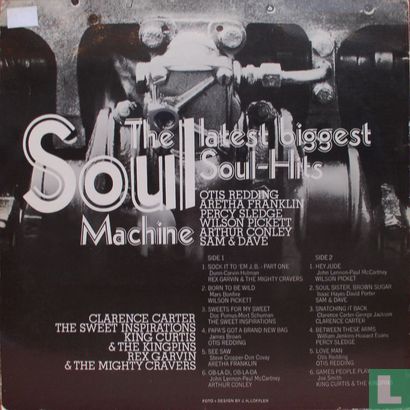 The soul machine: the latest biggest soul-hits - Afbeelding 2