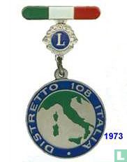 1973 MD108ITALY Int'l Covention Pin#12_Miami