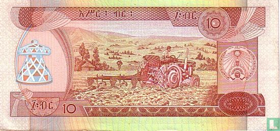 Ethiopia 10 Birr 1991 (L/EE1969) - Image 2