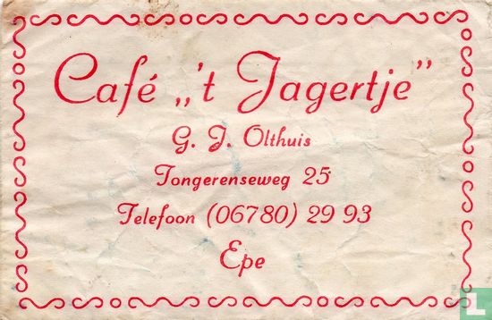 Café " 't Jagertje" - Image 1