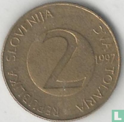 Slovénie 2 tolarja 1997 - Image 1